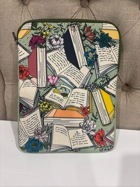 BookBeau spring Dark Romantic mini size water resistant book sleeve.